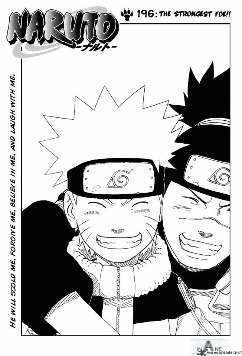Naruto Chapter 196 - Page