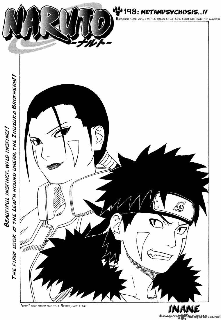 Naruto Chapter 198 - Page