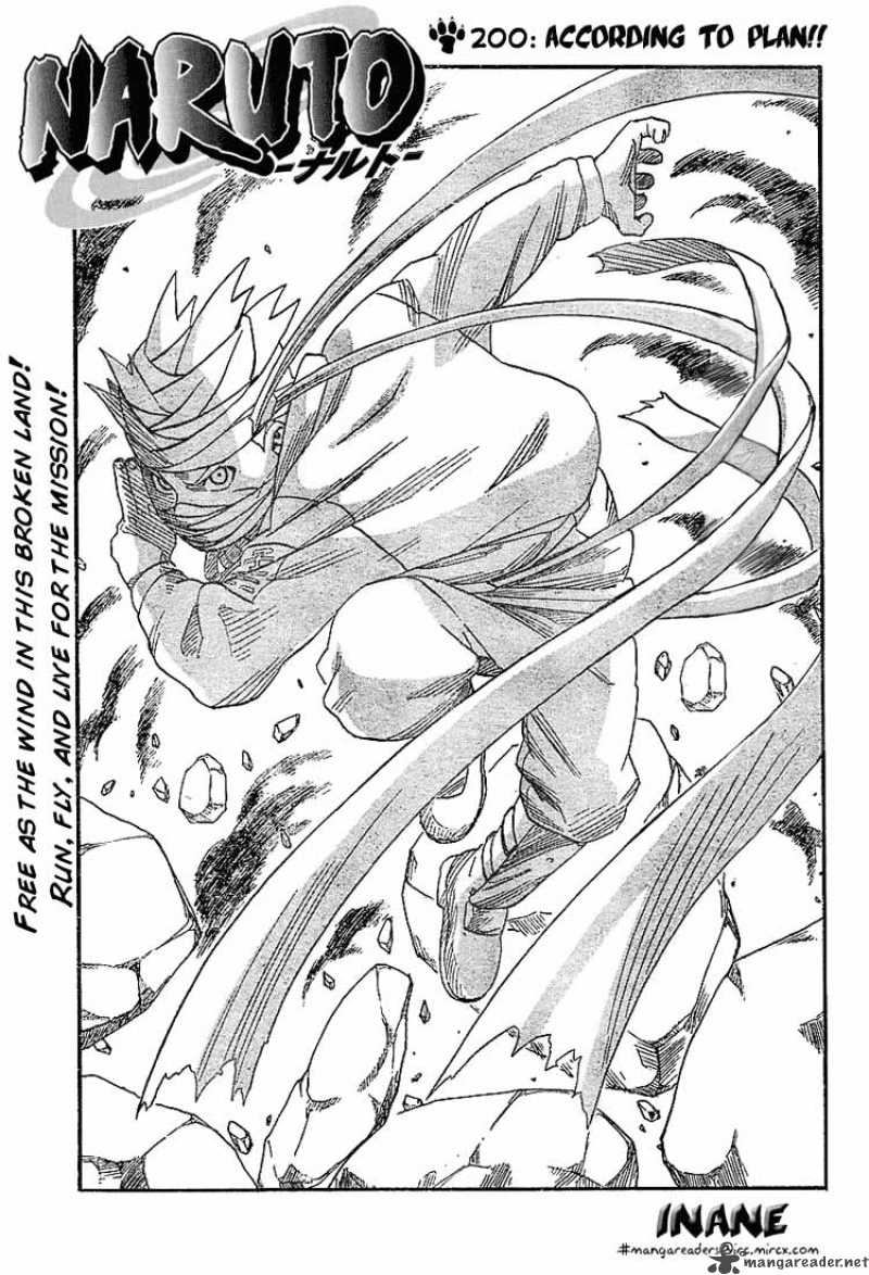 Naruto Chapter 200 - Page