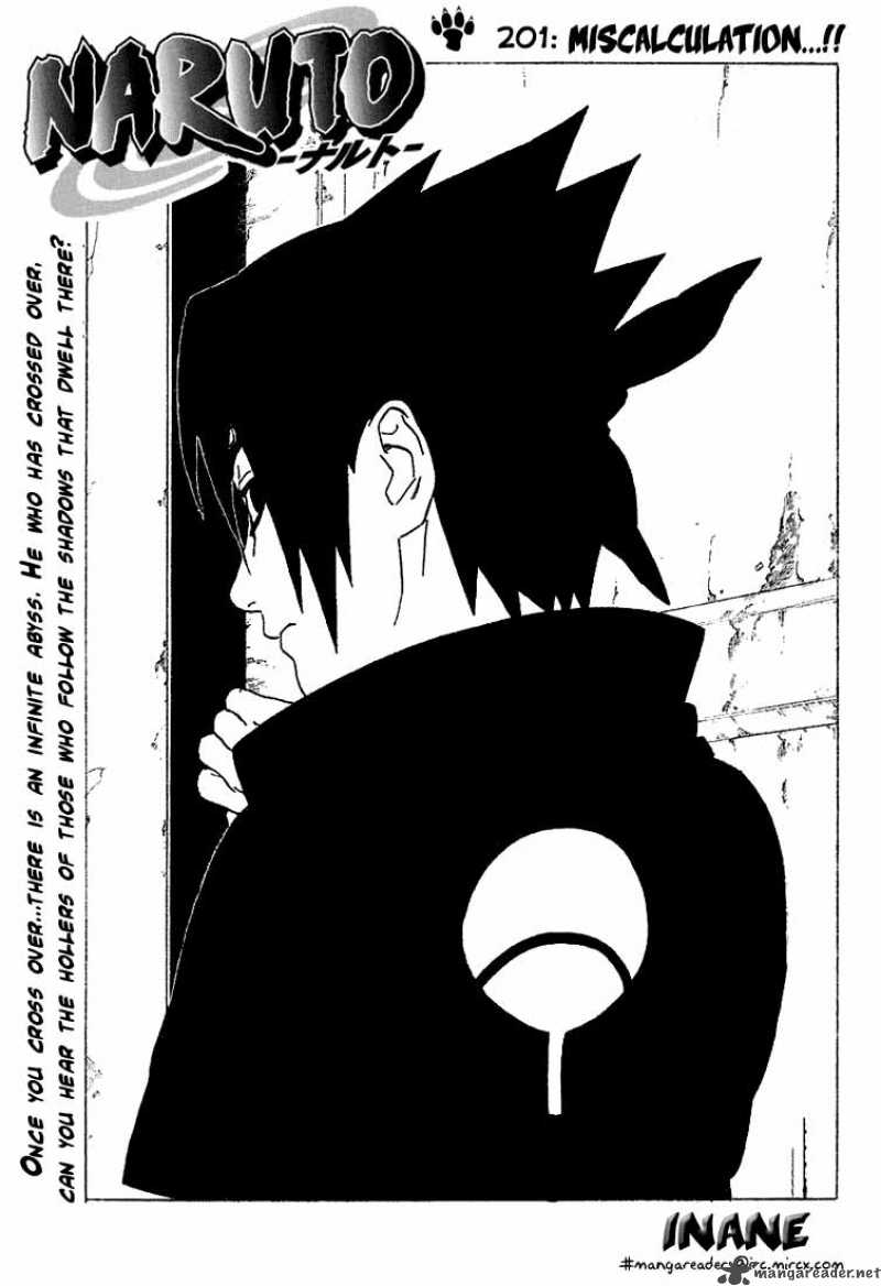 Naruto Chapter 201 - Page