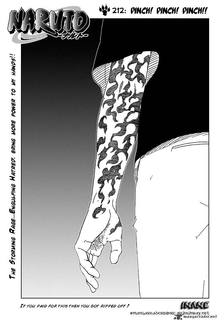 Naruto Chapter 212 - Page