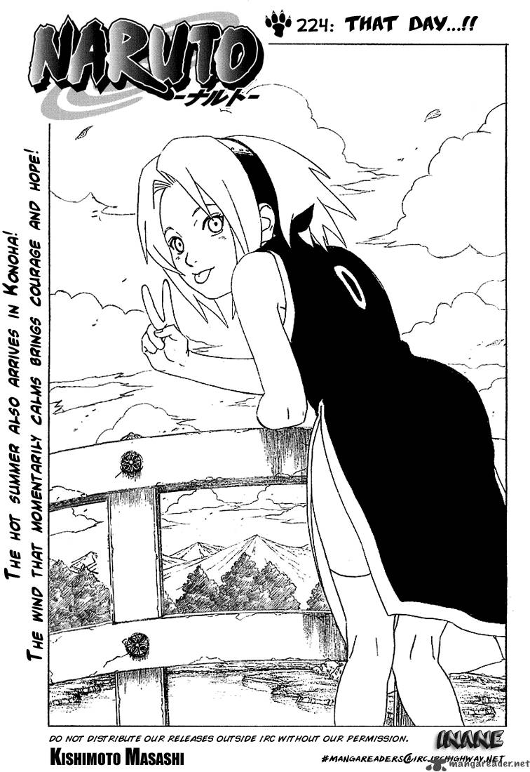 Naruto Chapter 224 - Page
