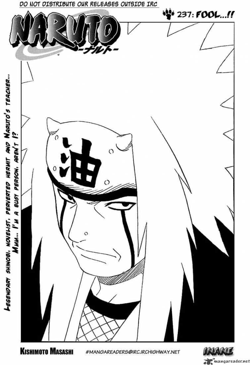 Naruto Chapter 237 - Page