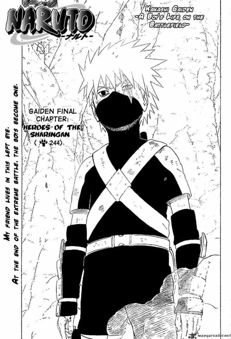 Naruto Chapter 244 - Page