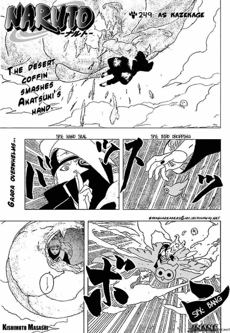 Naruto Chapter 249 - Page