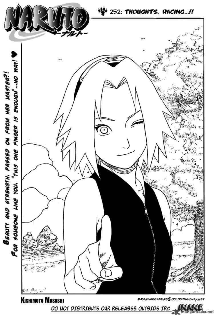 Naruto Chapter 252 - Page