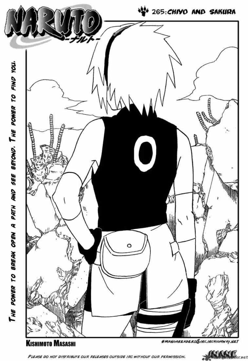 Naruto Chapter 265 - Page