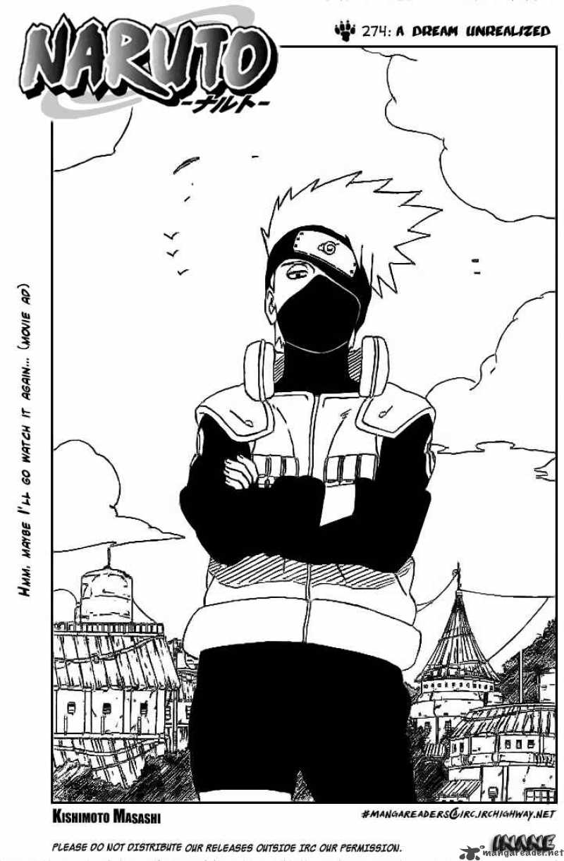 Naruto Chapter 274 - Page