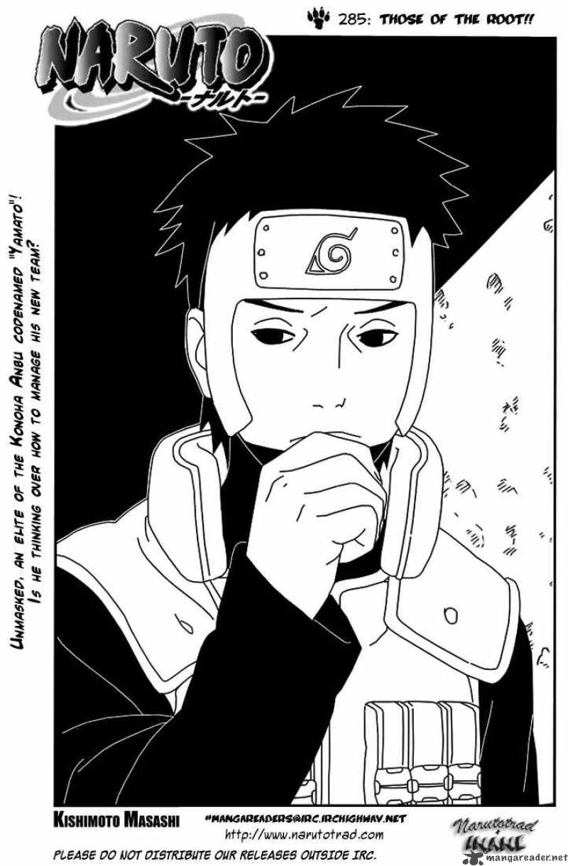 Naruto Chapter 285 - Page