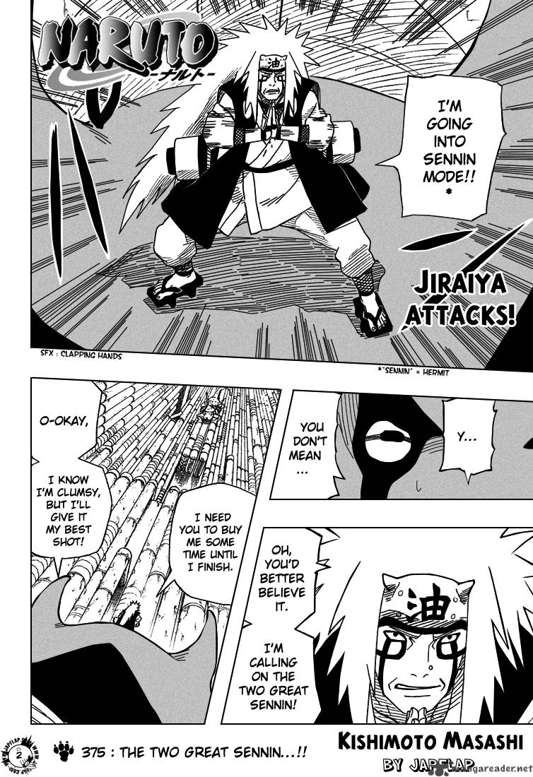 Naruto Chapter 375 - Page