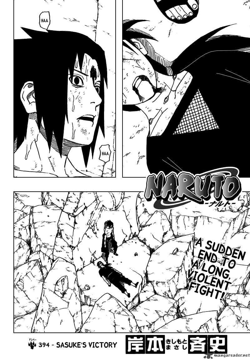 Naruto Chapter 394 - Page