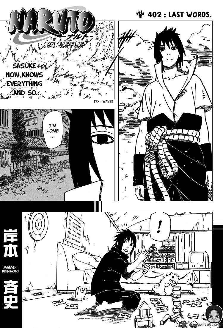 Naruto Chapter 402 - Page