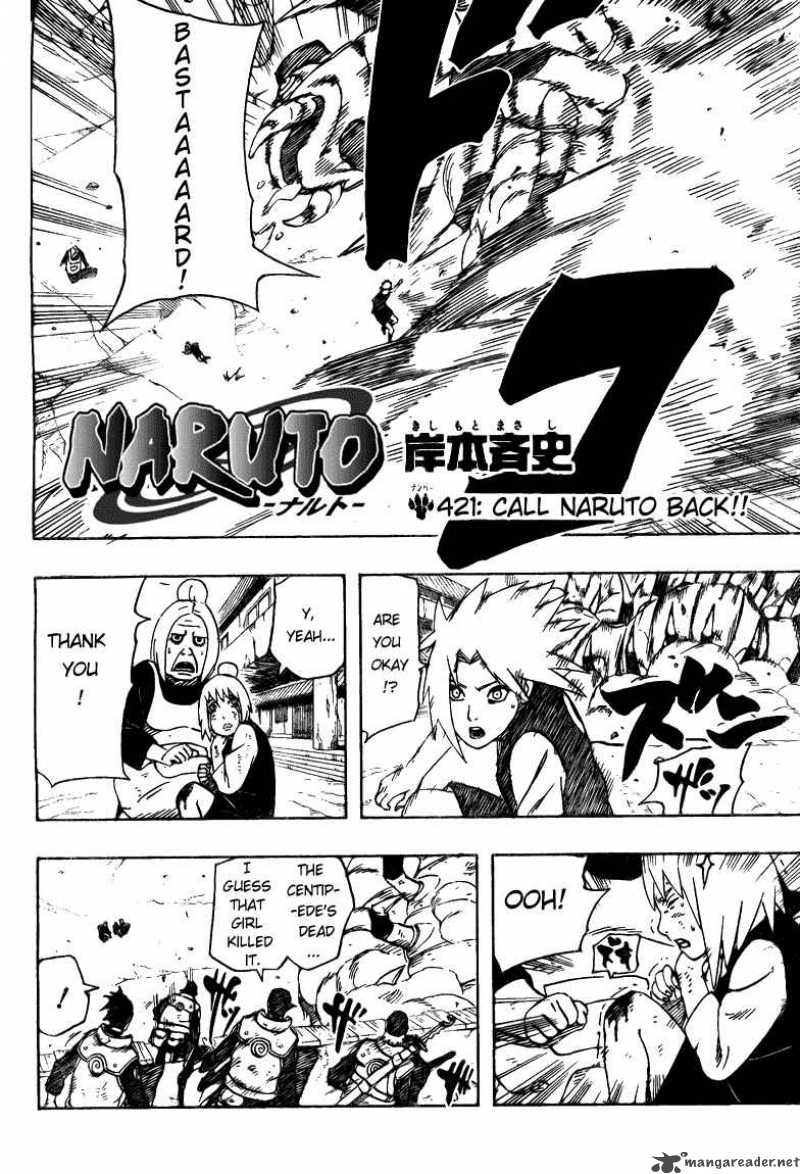 Naruto Chapter 421 - Page