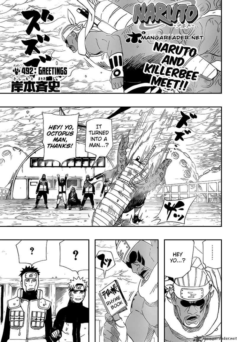 Naruto Chapter 492 - Page