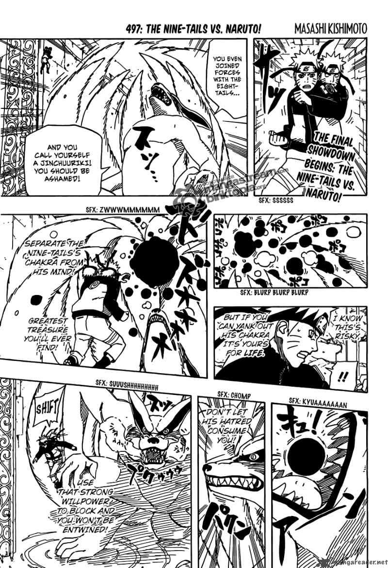 Naruto Chapter 497 - Page