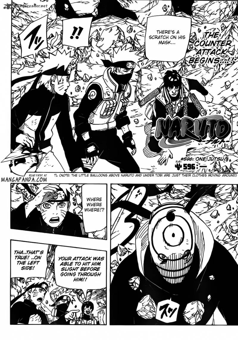 Naruto Chapter 596 - Page
