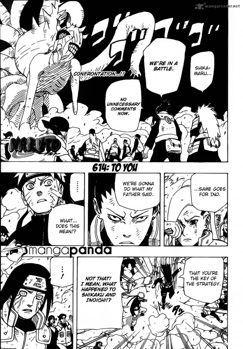Naruto Chapter 614 - Page