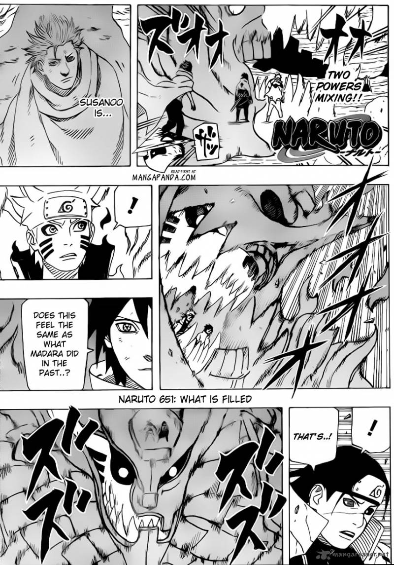 Naruto Chapter 651 - Page