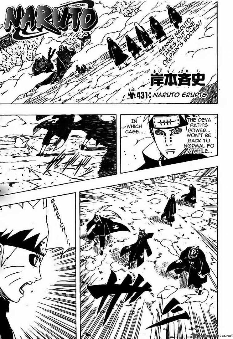 Naruto Chapter 431 - Page