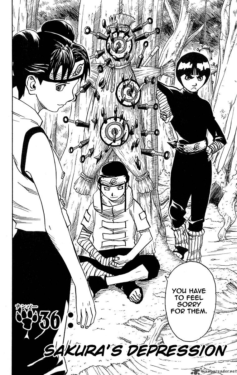 Naruto Chapter 36 - Page