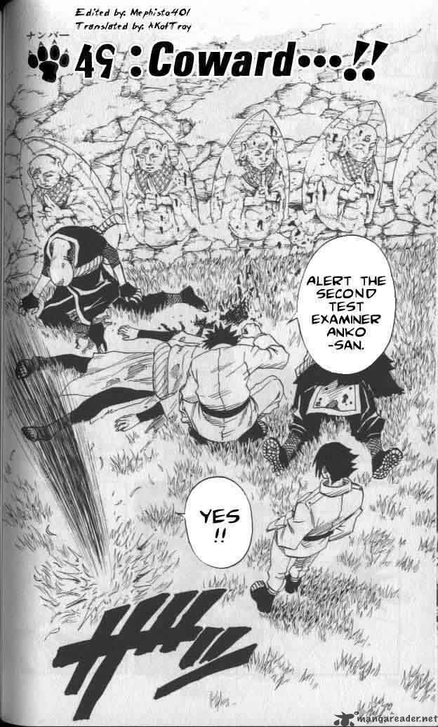 Naruto Chapter 49 - Page