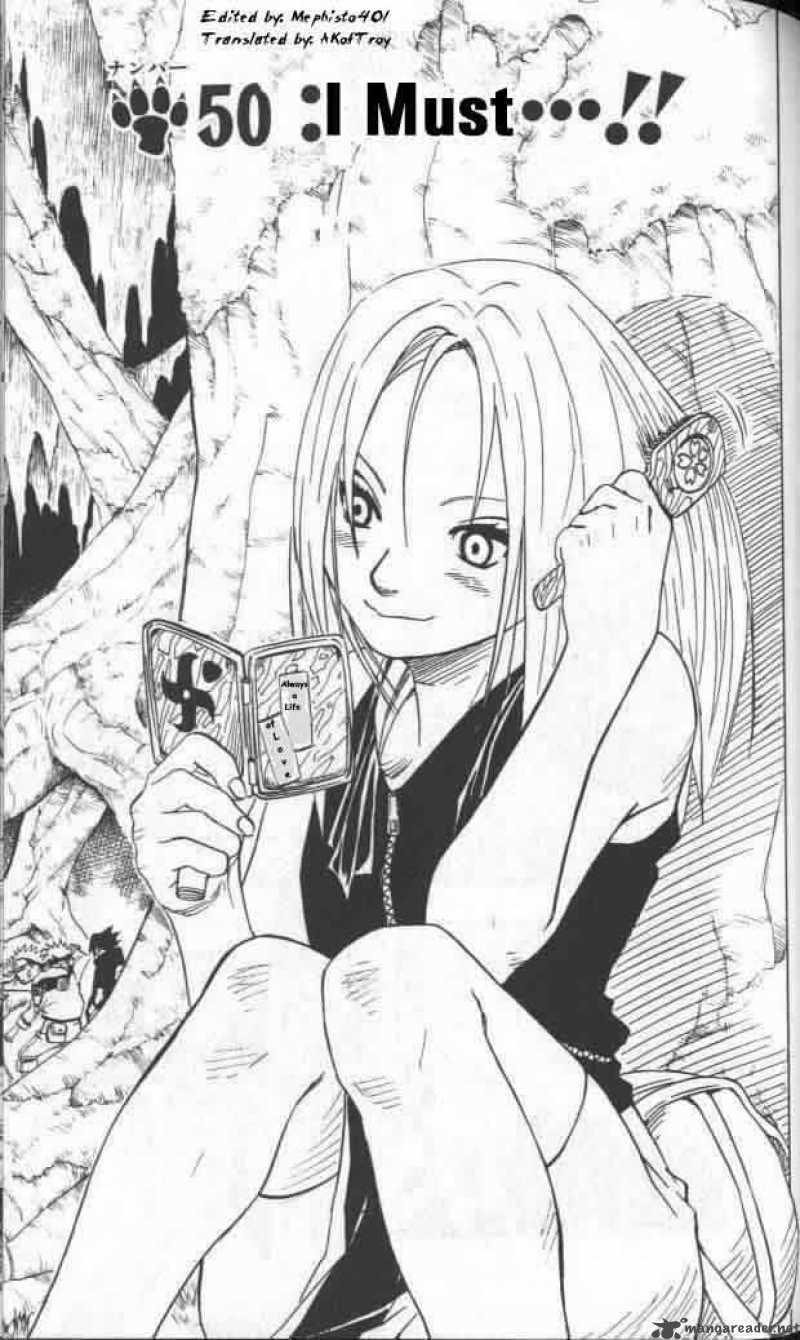 Naruto Chapter 50 - Page