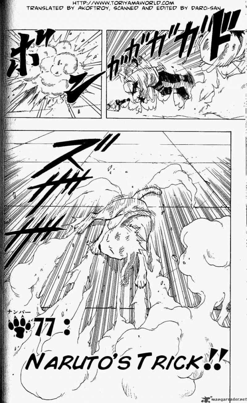 Naruto Chapter 77 - Page