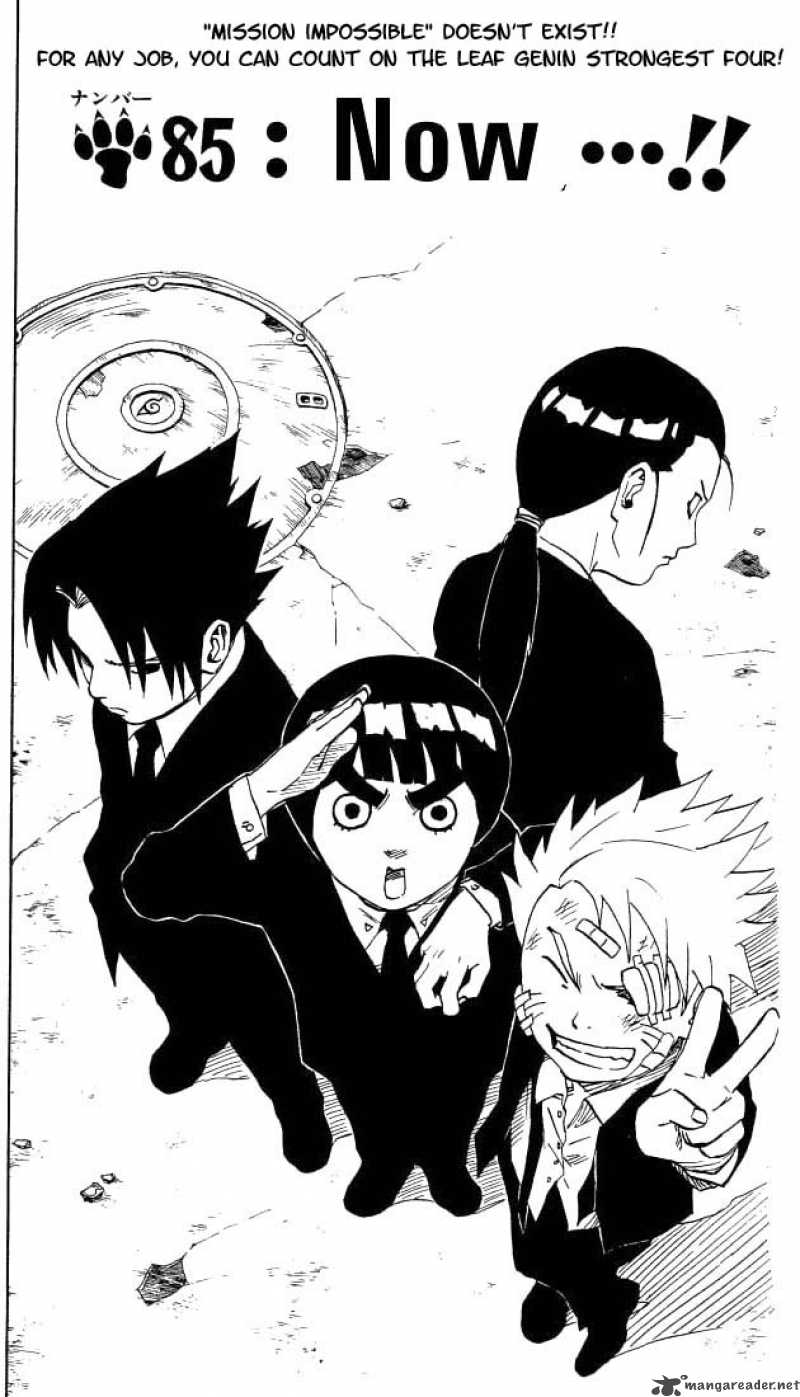 Naruto Chapter 85 - Page