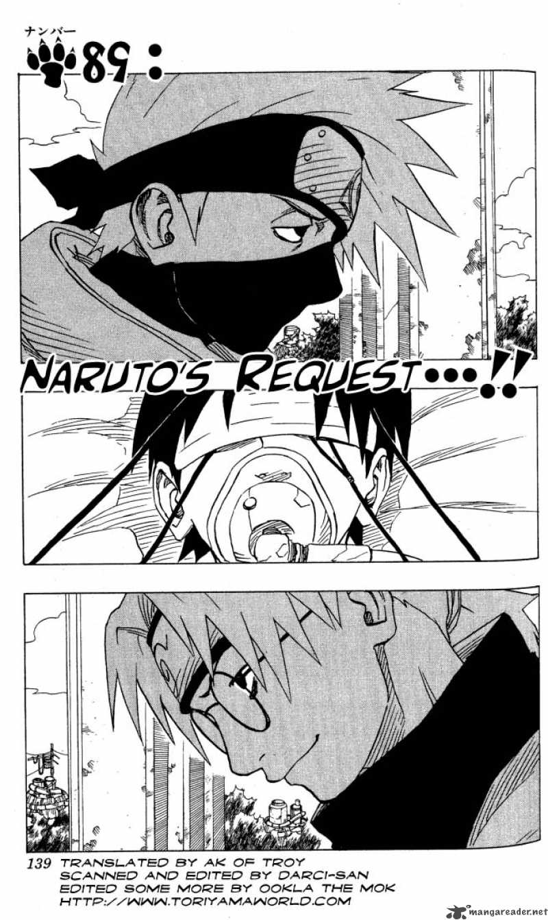 Naruto Chapter 89 - Page