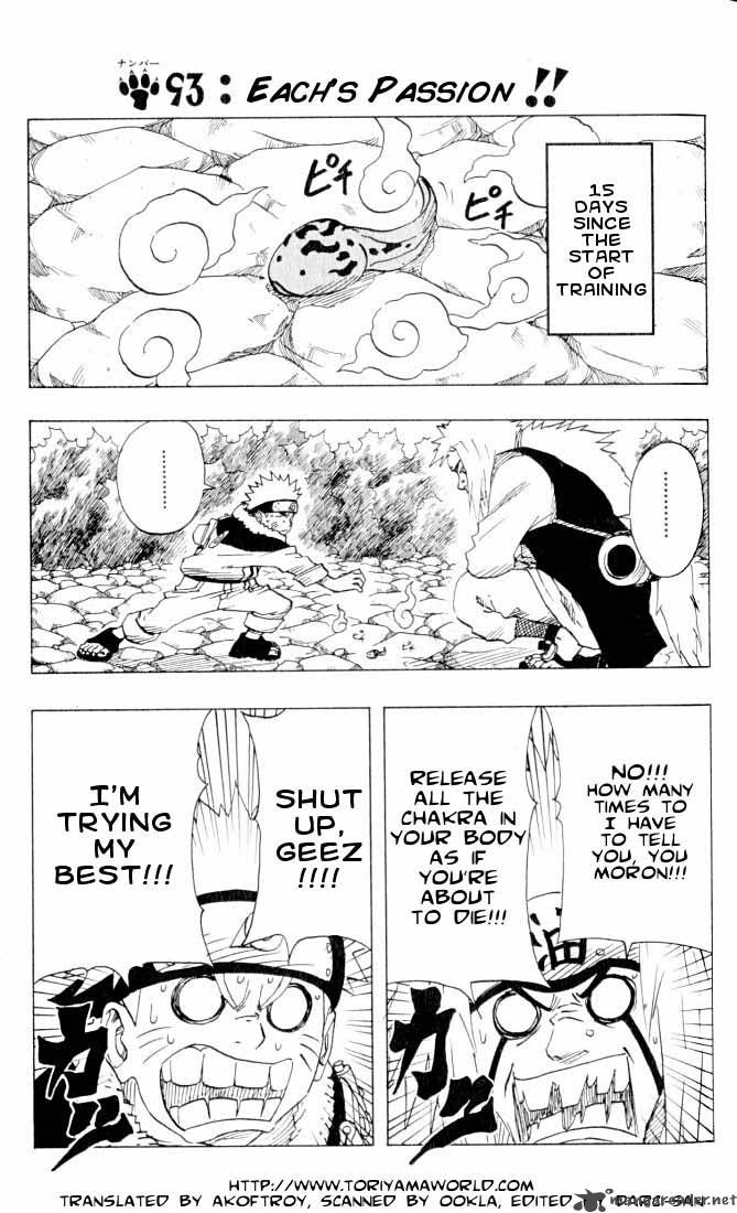 Naruto Chapter 93 - Page