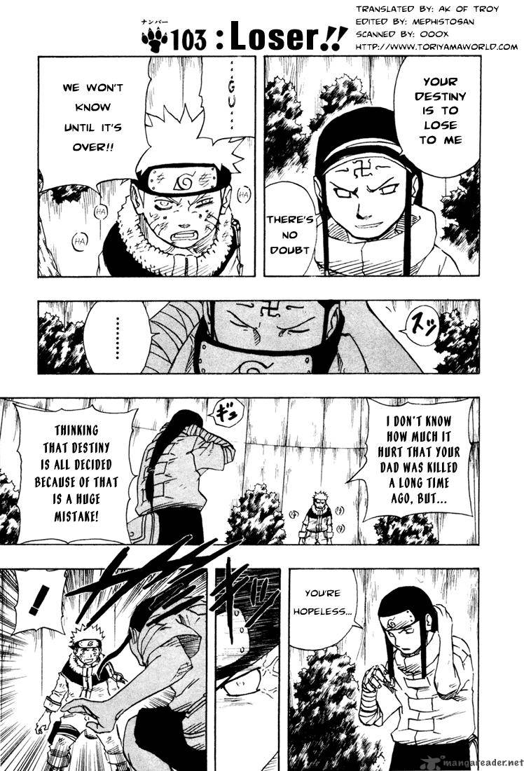 Naruto Chapter 103 - Page