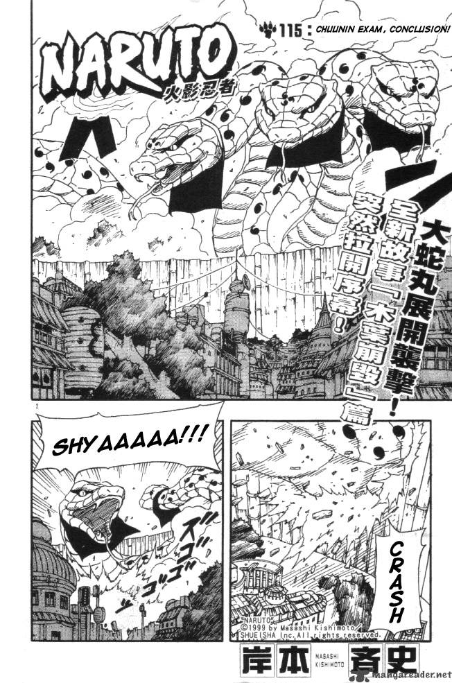 Naruto Chapter 115 - Page