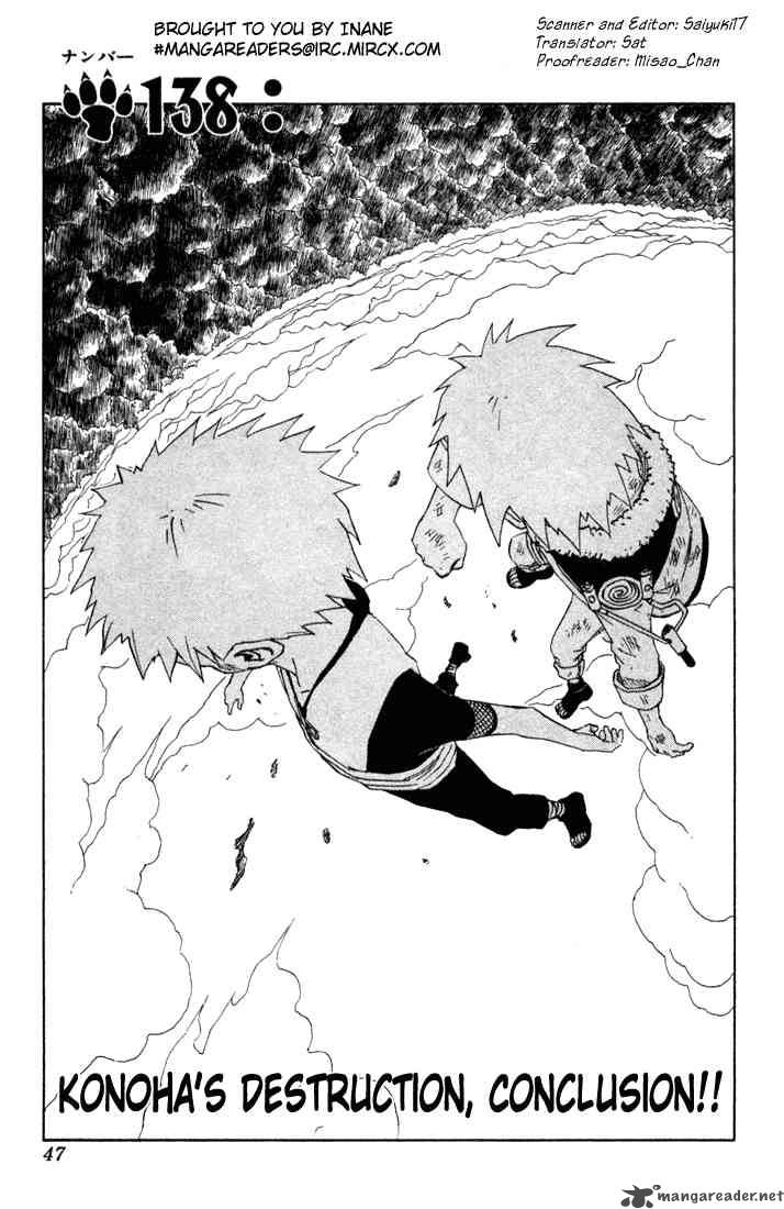 Naruto Chapter 138 - Page
