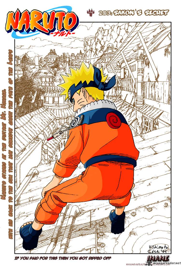 Naruto Chapter 203 - Page