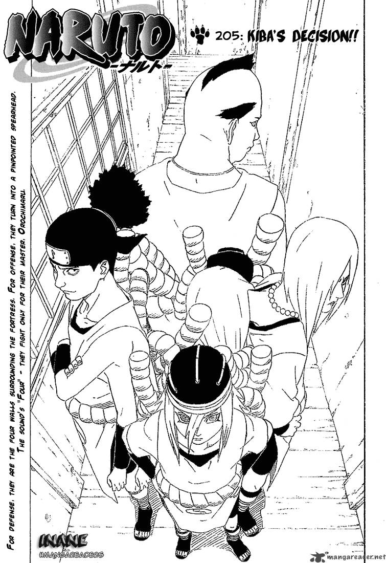 Naruto Chapter 205 - Page