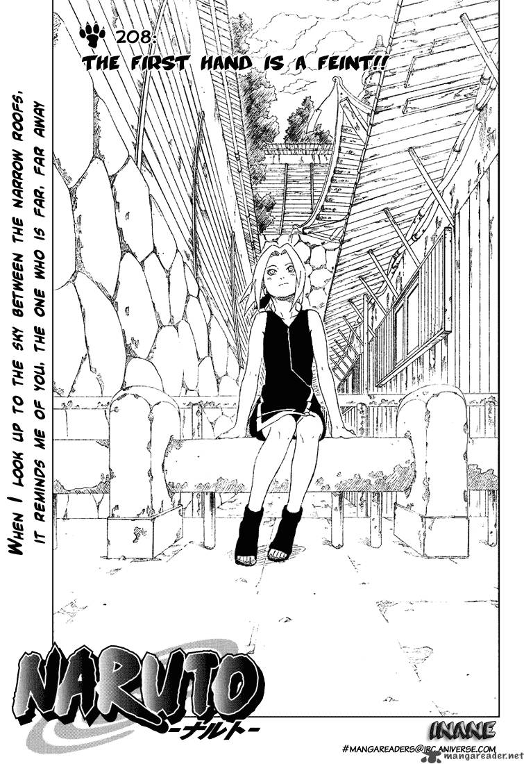 Naruto Chapter 208 - Page