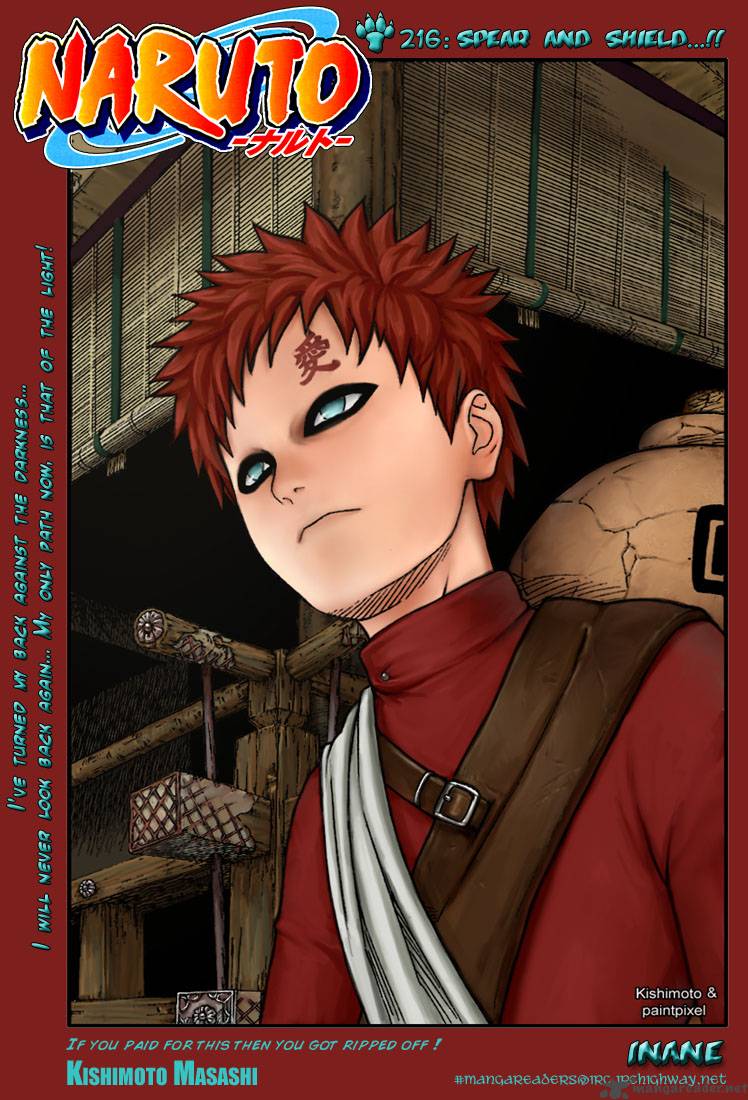Naruto Chapter 216 - Page