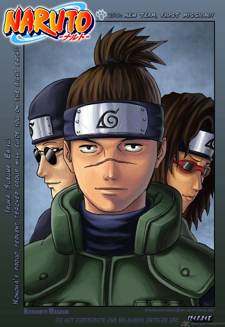 Naruto Chapter 250 - Page