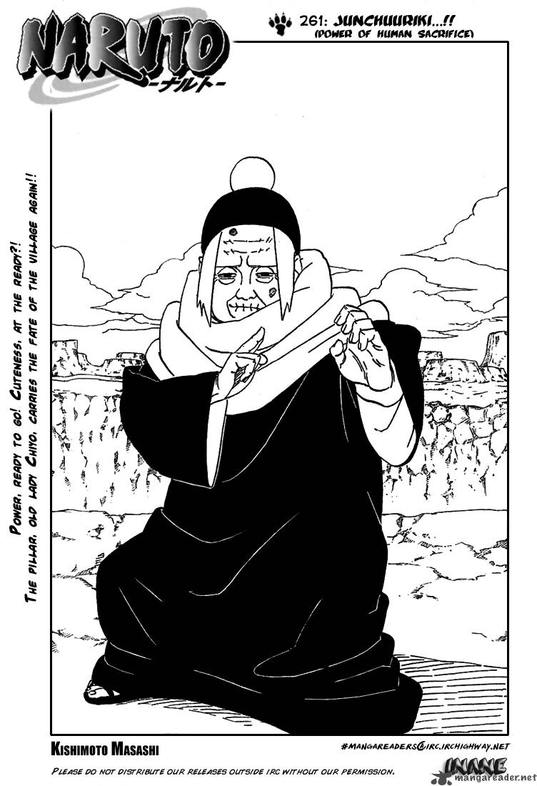 Naruto Chapter 261 - Page
