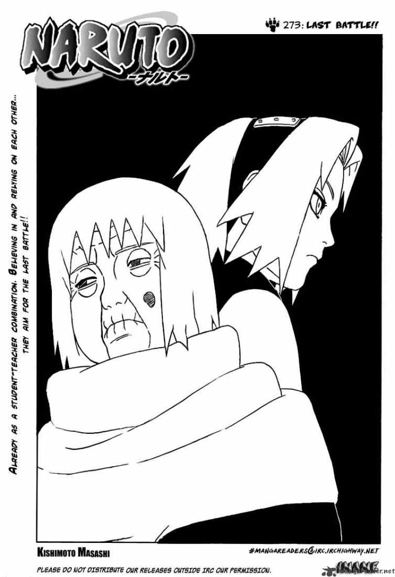 Naruto Chapter 273 - Page