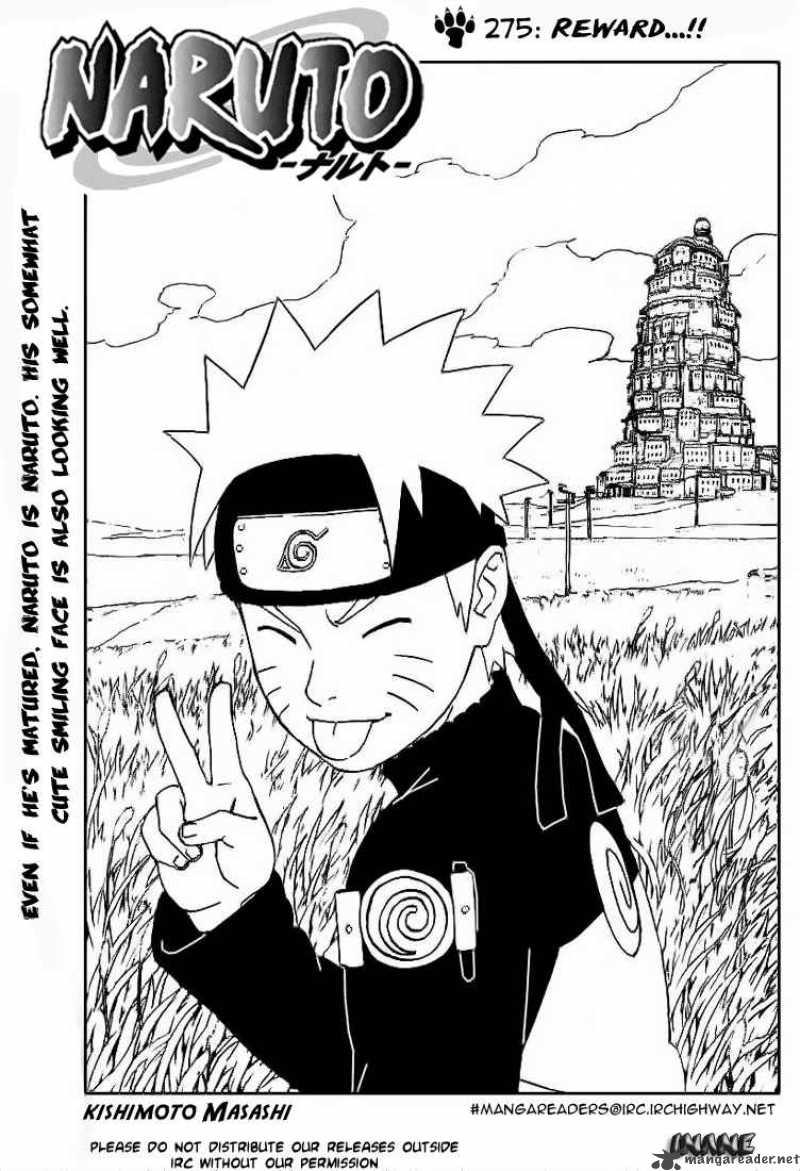 Naruto Chapter 275 - Page
