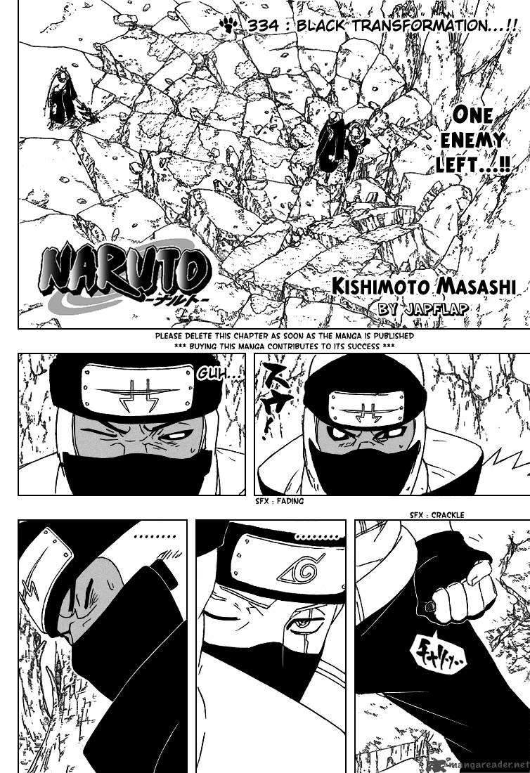 Naruto Chapter 334 - Page