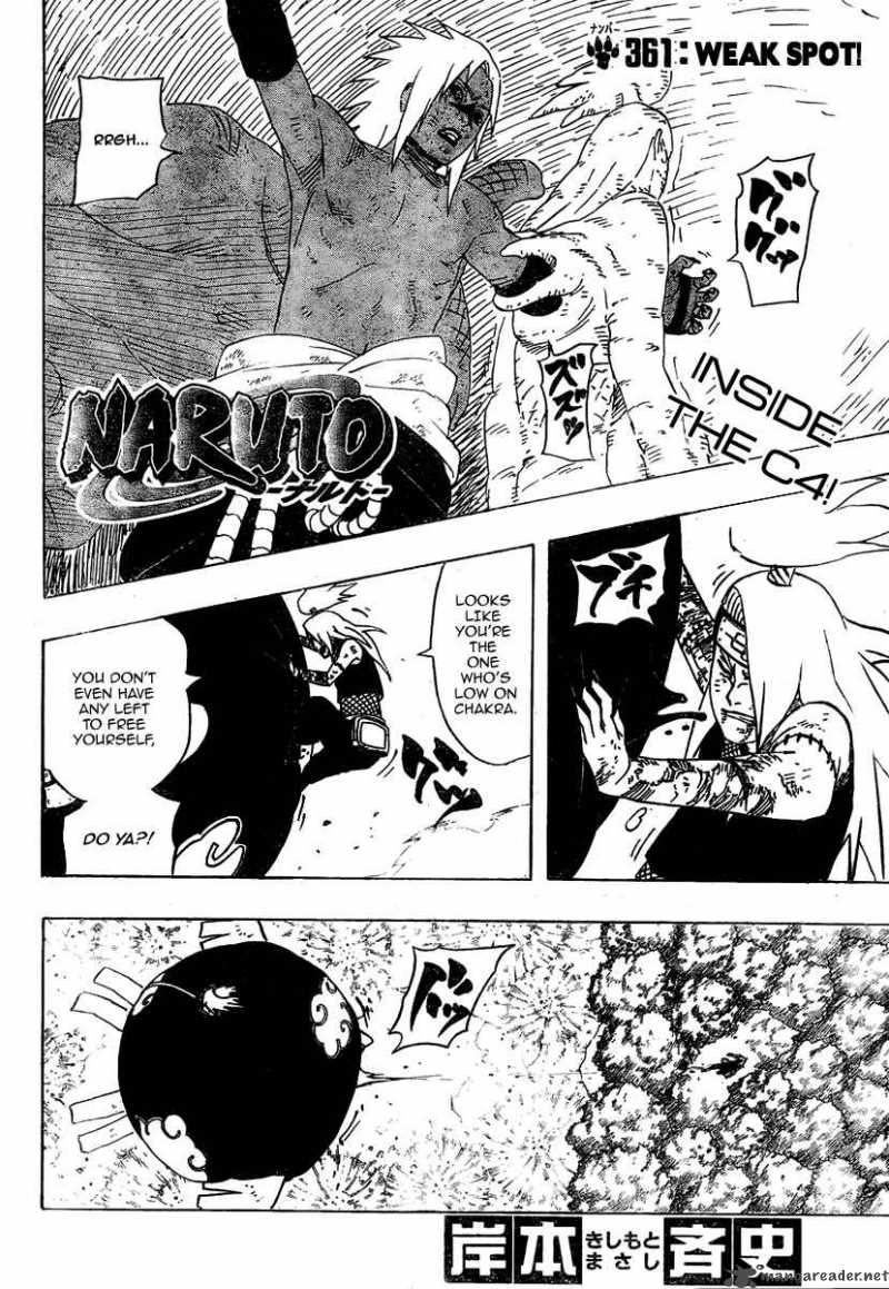 Naruto Chapter 361 - Page