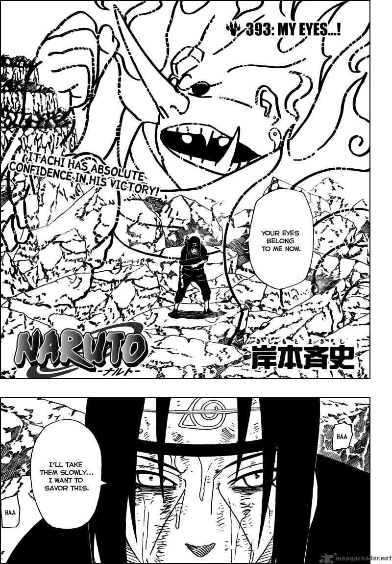 Naruto Chapter 393 - Page