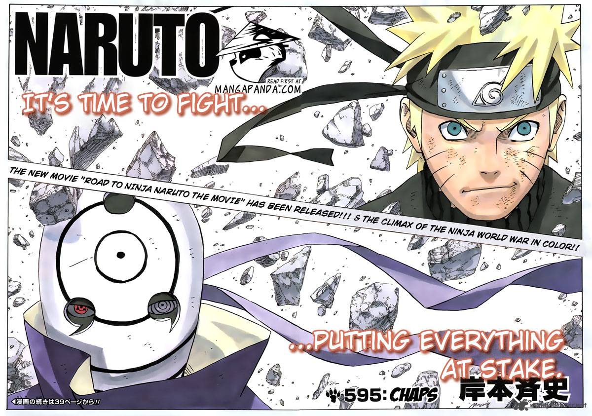 Naruto Chapter 595 - Page