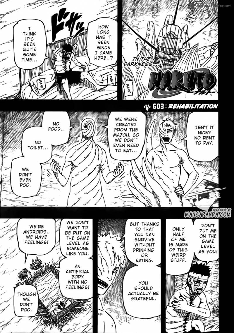 Naruto Chapter 603 - Page