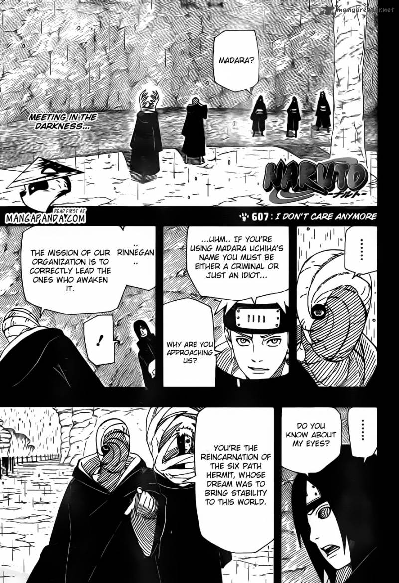 Naruto Chapter 607 - Page