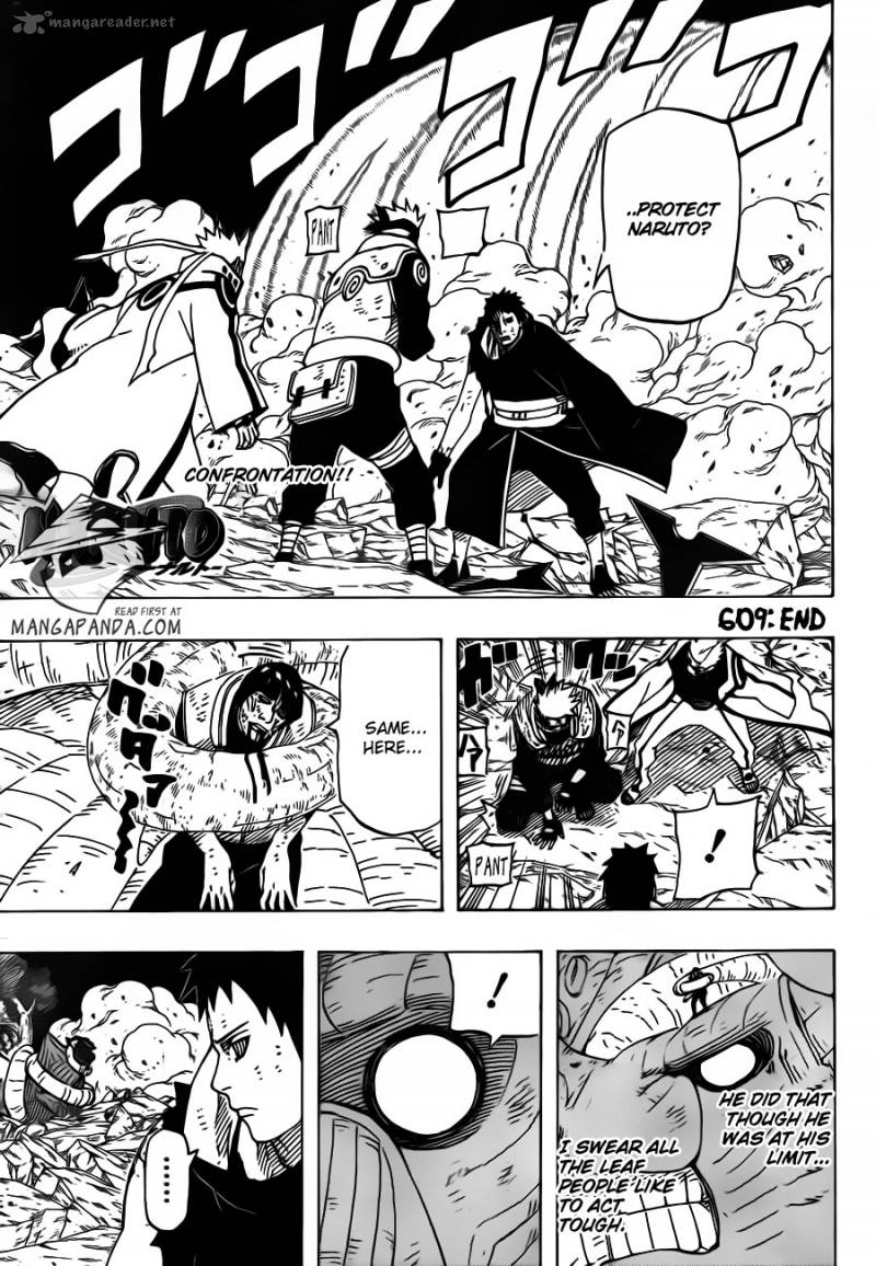 Naruto Chapter 609 - Page