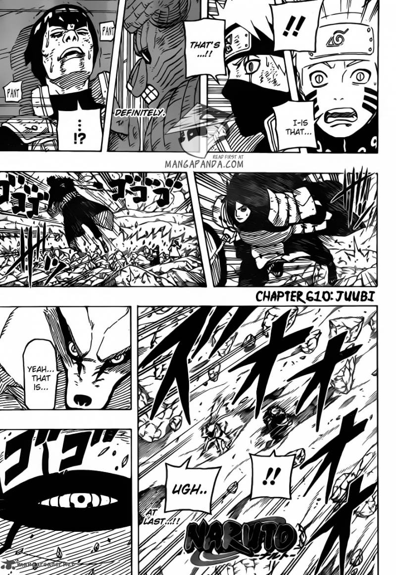 Naruto Chapter 610 - Page