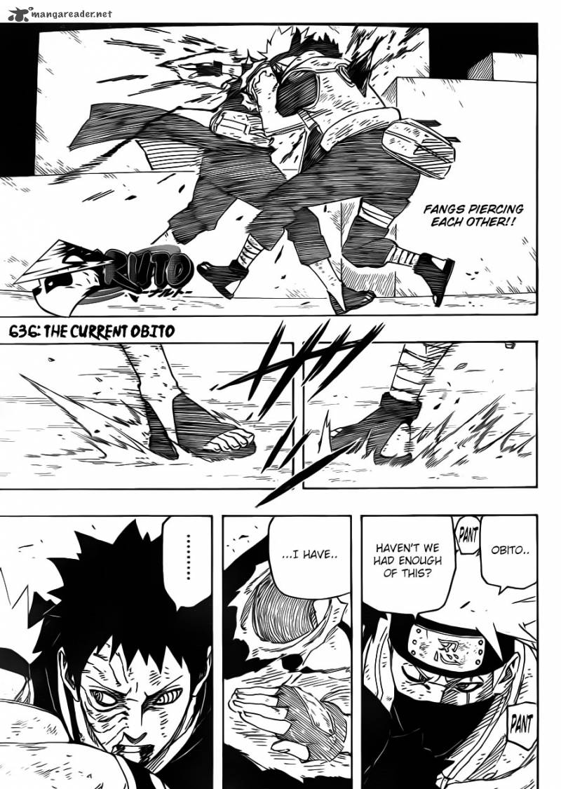 Naruto Chapter 636 - Page